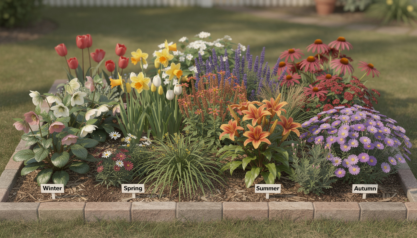 découvrez quelles plantes choisir pour profiter de fleurs toute l'année dans votre jardin, avec des conseils pratiques pour chaque saison.