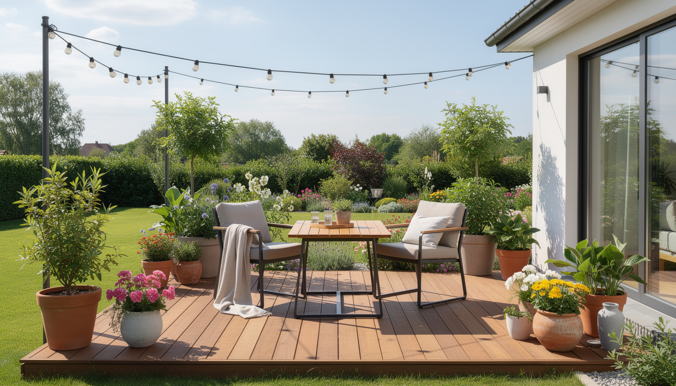 découvrez des conseils pratiques pour aménager facilement votre terrasse de jardin et créer un espace extérieur agréable et convivial.