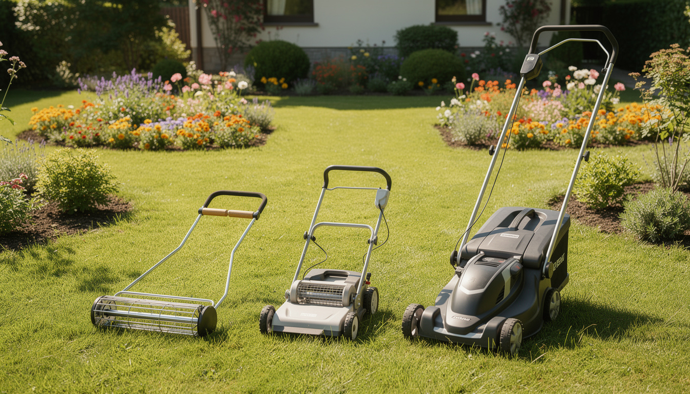 découvrez comment choisir la meilleure tondeuse manuelle pour entretenir un petit jardin efficacement et facilement.