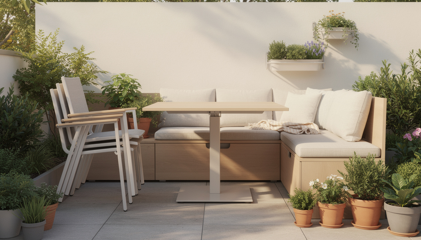 découvrez nos astuces pour aménager une petite terrasse de jardin fonctionnelle et esthétique, optimisez votre espace extérieur avec style et confort.