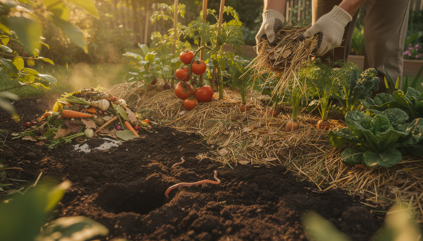découvrez des méthodes naturelles et efficaces pour enrichir la terre de votre potager, favoriser la croissance des plantes et obtenir une récolte abondante sans produits chimiques.