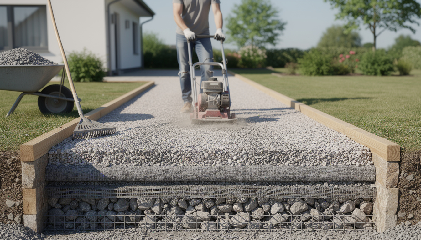 découvrez des méthodes efficaces pour stabiliser une allée en gravier et assurer sa durabilité tout en améliorant son esthétique.