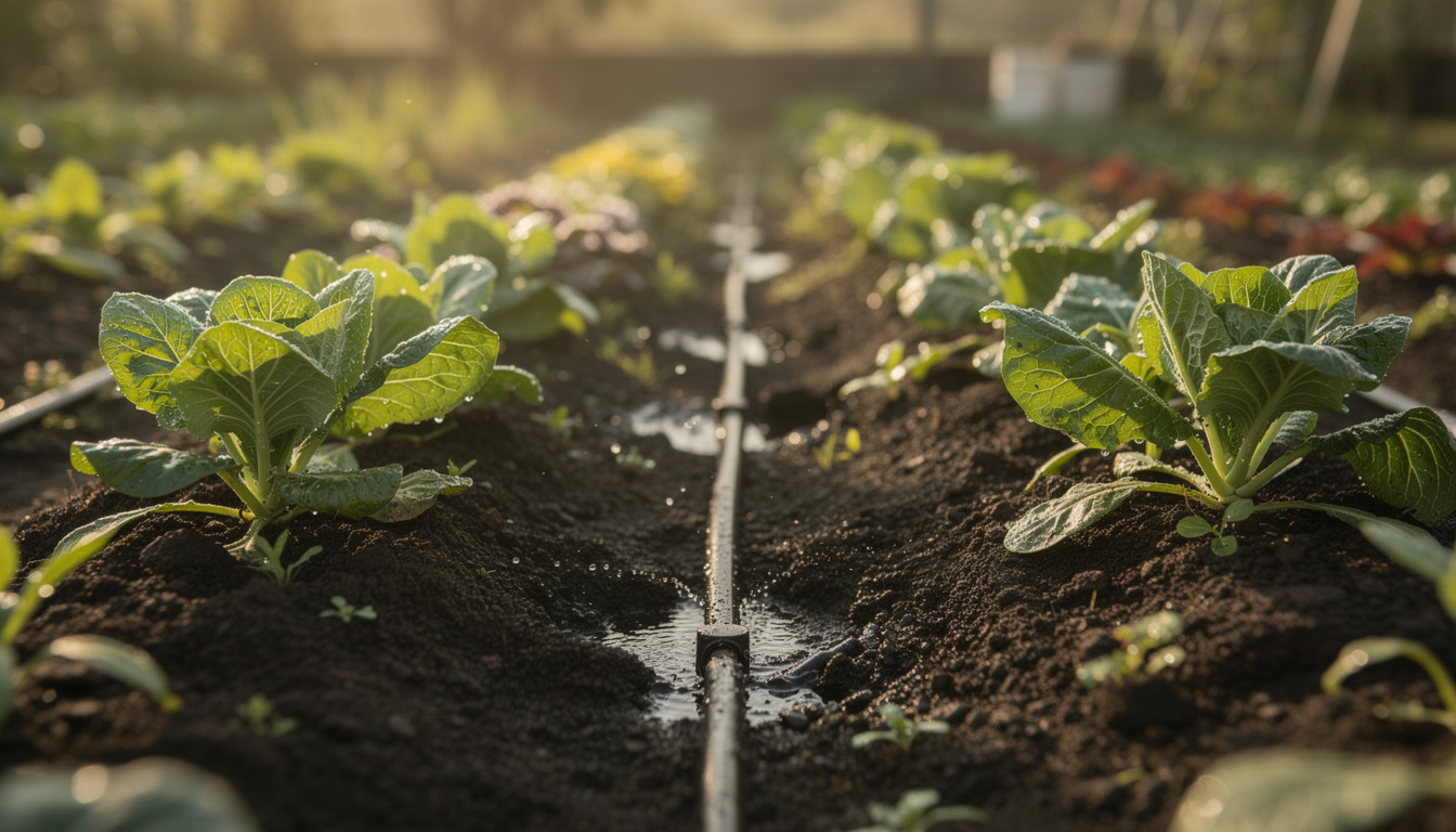 découvrez l'efficacité de l'arrosage goutte à goutte, une méthode économique et écologique pour irriguer vos plantes avec précision et limiter le gaspillage d'eau.