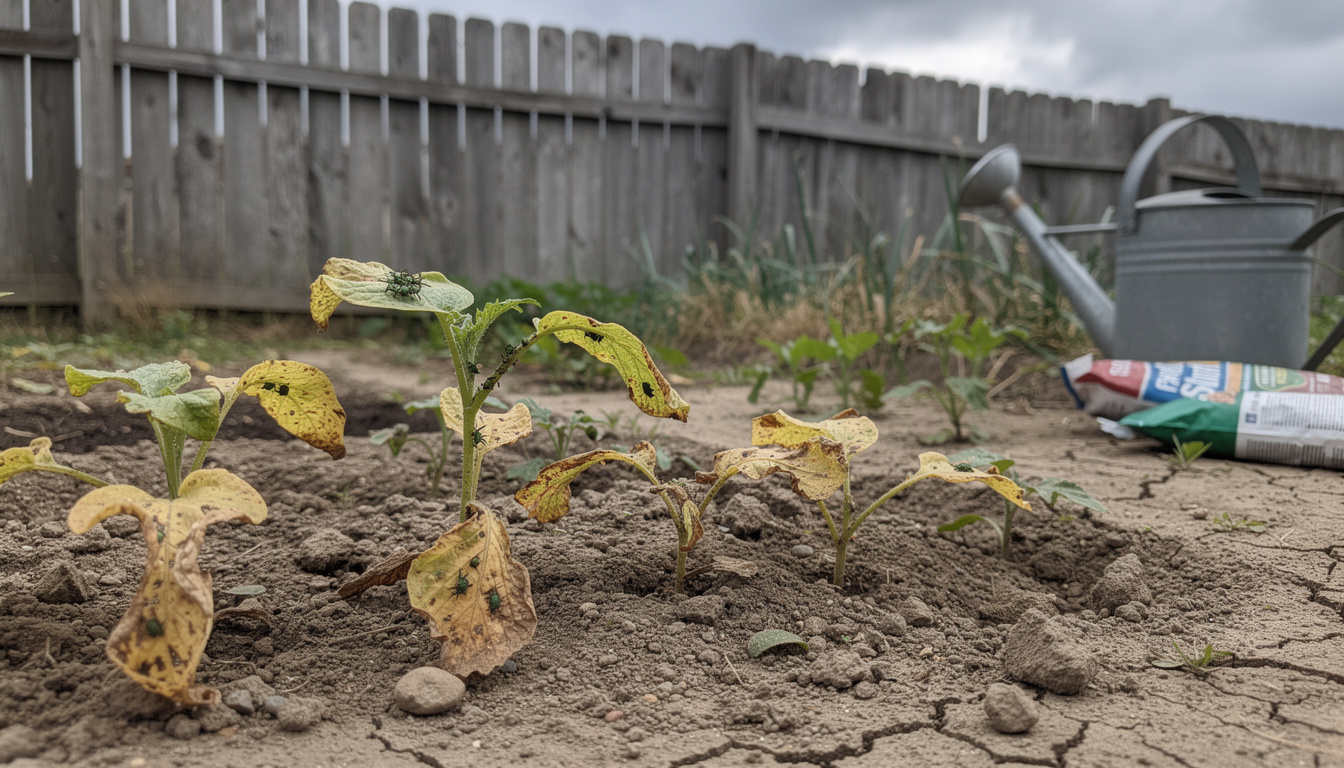 découvrez les causes courantes pour lesquelles vos légumes ne poussent pas et apprenez comment améliorer leur croissance pour un potager réussi.