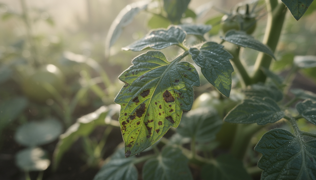découvrez les causes des taches noires sur vos tomates et apprenez comment protéger vos plants pour une récolte saine et savoureuse.