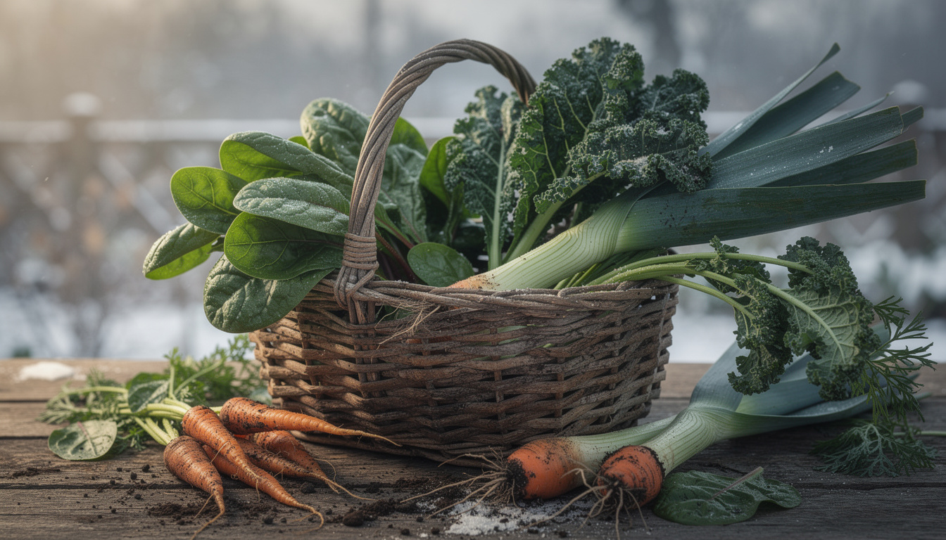 découvrez quelles plantes choisir pour votre potager en hiver afin de profiter de récoltes fraîches malgré le froid.