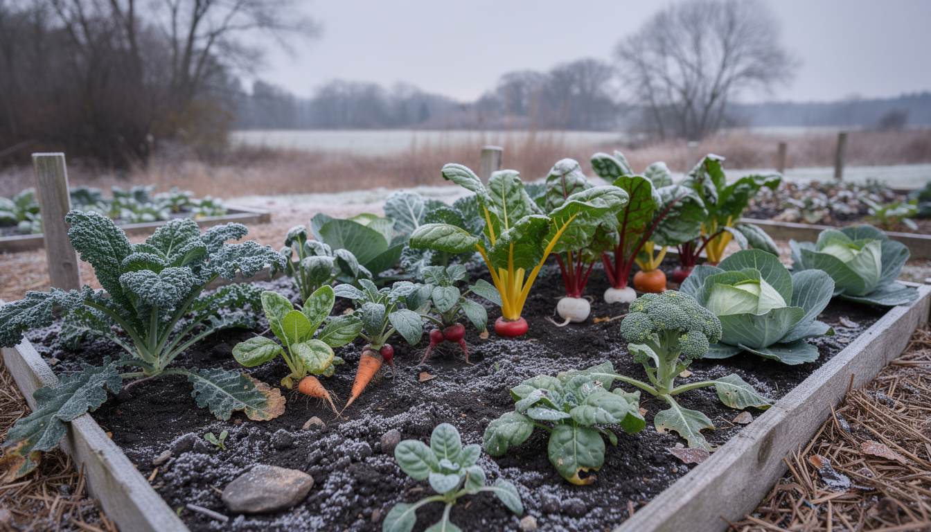 découvrez quelles légumes et plantes cultiver au potager en hiver pour profiter de récoltes fraîches malgré le froid et optimiser votre jardin tout au long de la saison.