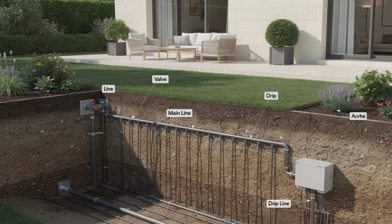 découvrez comment choisir le système d'arrosage automatique adapté à vos besoins pour un jardin toujours verdoyant et économe en eau.